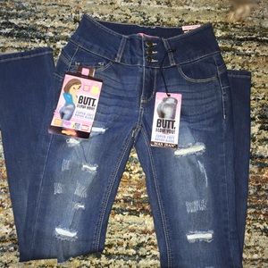 Wax Jean Collection, Butt I Love You size 3